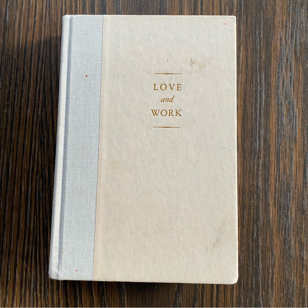 Love and Work Book by Gwyneth Cravens